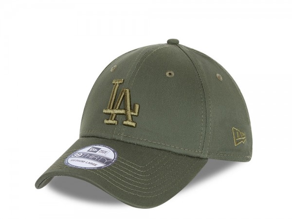 New Era Los Angeles Dodgers All Olive 39Thirty Stretch Cap