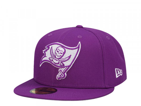 New Era Tampa Bay Buccaneers Purple Classic Edition 59Fifty Fitted Cap