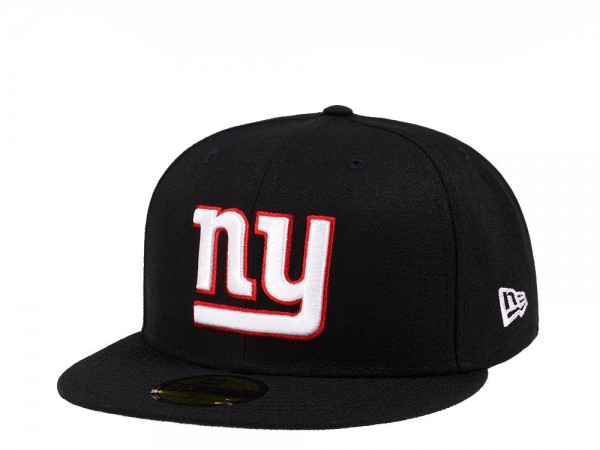 New Era New York Giants Black Crimson Collection 59Fifty Fitted Cap