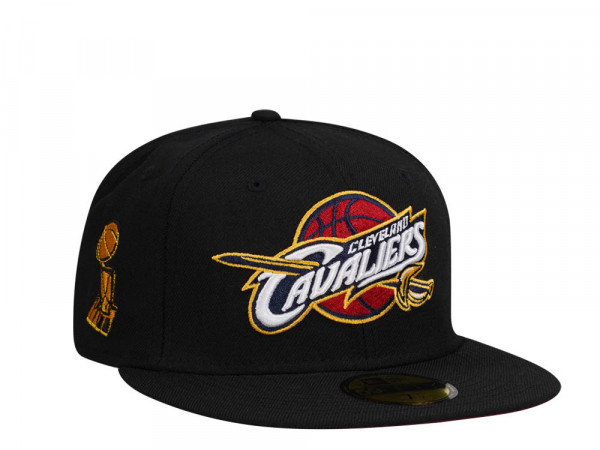 New Era Cleveland Cavaliers Black Champions Edition 59Fifty Fitted Cap