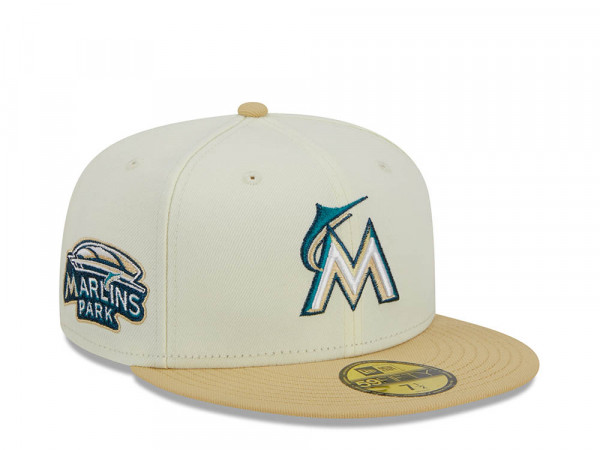New Era Miami Marlins City Icon Two Tone 59Fifty Fitted Cap