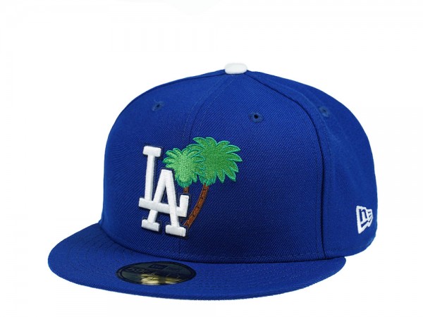 New Era Los Angeles Dodgers Palm Tree Edtion Blue 59Fifty Fitted Cap