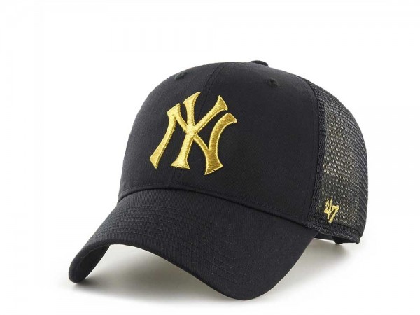 47Brand New York Yankees Gold Classic Trucker Snapback Cap