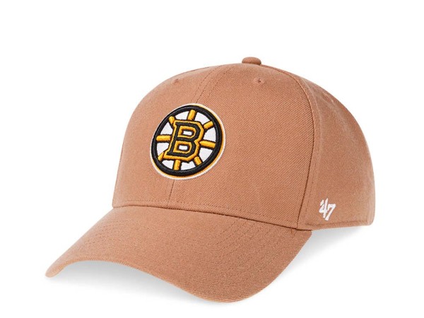 47Brand Boston Bruins Camel Classic Snapback Cap