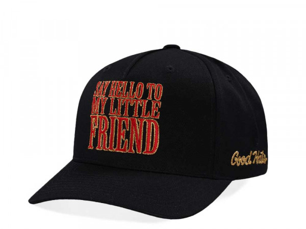 Good Hats Say Hello Black Gold Edition Snapback Cap