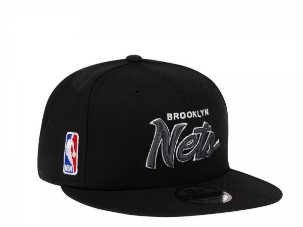 New Era Brooklyn Nets Script Up Edition 9Fifty Snapback Cap