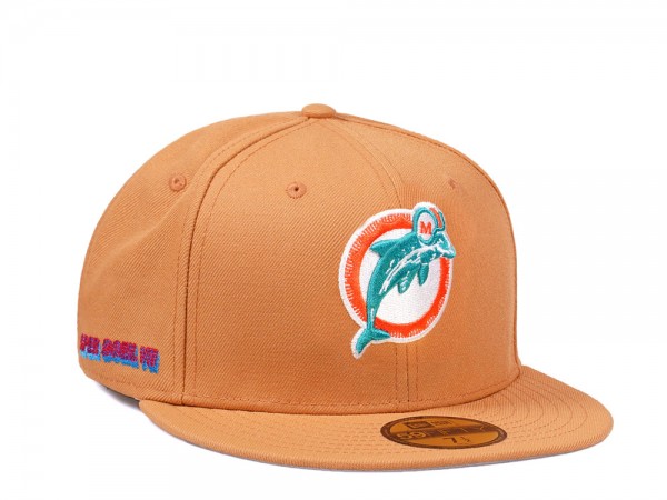 New Era Miami Dolphins Super Bowl VII Golden Memories Collection 59Fifty Fitted Cap