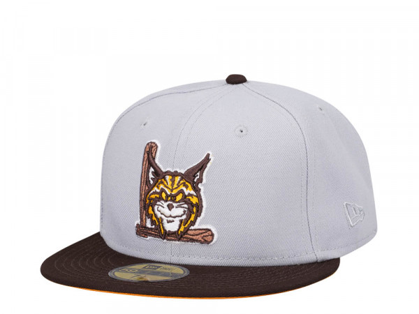 New Era Lynchburg Hillcats Fresh Gray Two Tone Edition 59Fifty Fitted Cap