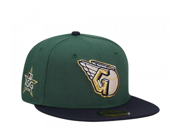 New Era Cleveland Guardians Emerald Gold Two Tone Edition 59Fifty Fitted Cap