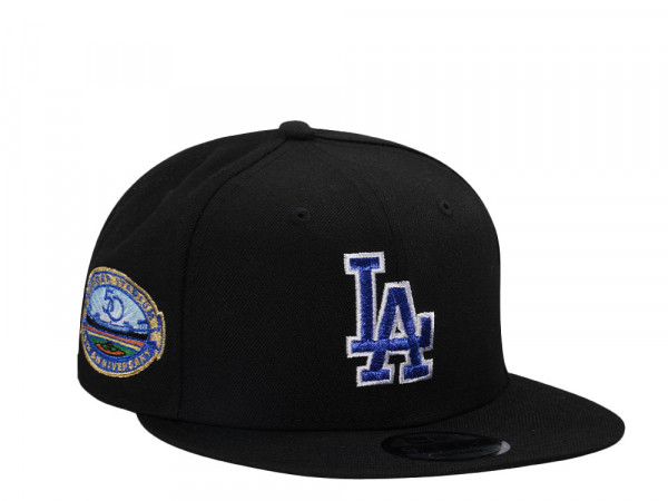 New Era Los Angeles Dodgers 50th Anniversary Black Classic Edition 9Fifty Snapback Cap