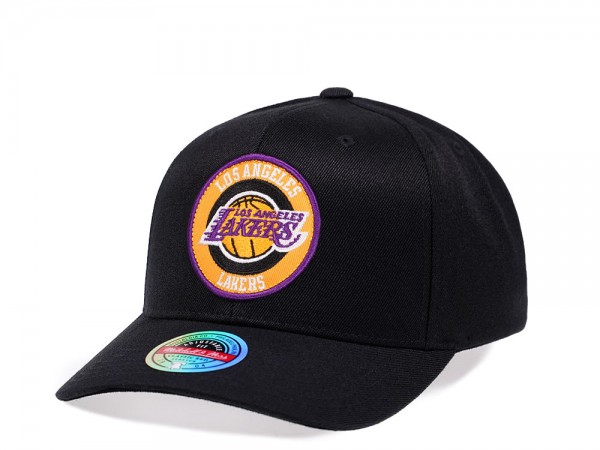 Mitchell & Ness Los Angeles Lakers Alleyoop Red Line Solid Flex Snapback Cap