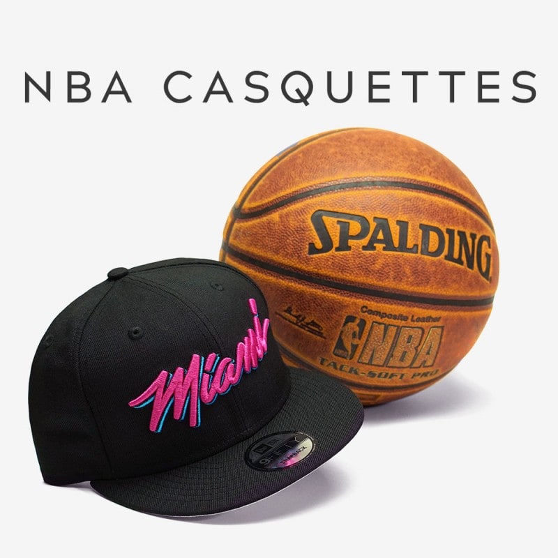 Casquettes NBA