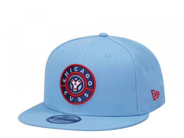 New Era Chicago Cubs Sky Blue and Gray Edition 9Fifty Snapback Cap