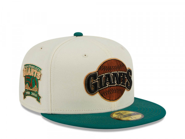 New Era San Francisco Giants 50th Anniversary Camp Two Tone Edition 59Fifty Fitted Cap