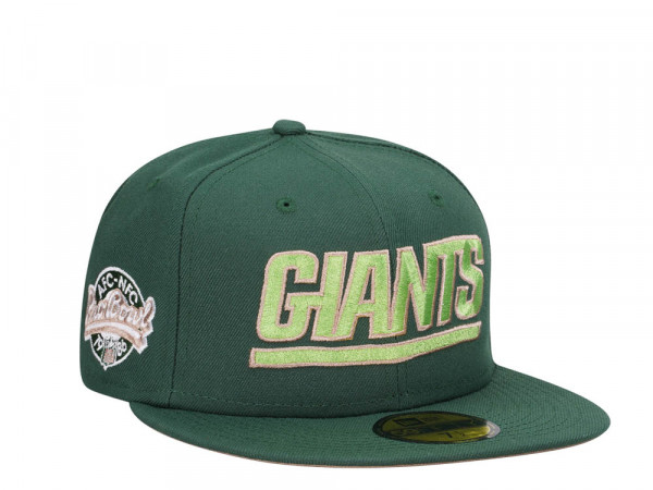 New Era New York Giants Pro Bowl 1986 Green Script Edition 59Fifty Fitted Cap