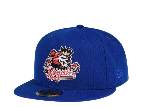 New Era Omaha Royals Cobalt Lava Prime Edition 59Fifty Fitted Cap