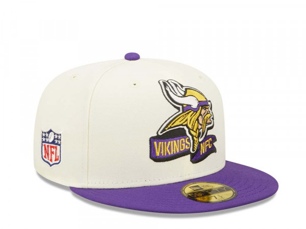 New Era Minnesota Vikings NFL Sideline 2022 59Fifty Fitted Cap