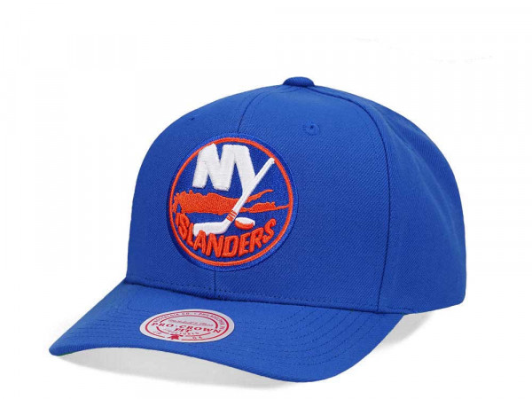 Mitchell & Ness New York Islanders Team Ground 2.0 Pro Blue Snapback Cap