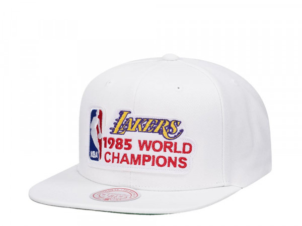 Mitchell & Ness Los Angeles Lakers World Champions 1985 Hardwood Classic Snapback Cap