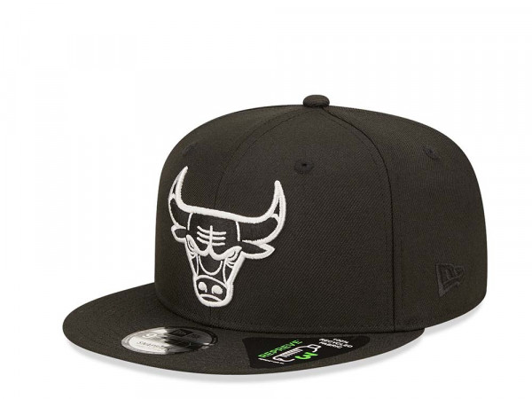New Era Chicago Bulls Repreve Black Edition 9Fifty Snapback Cap