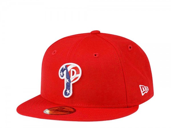 New Era Philadelphia Phillies Flag Edition 59Fifty Fitted Cap