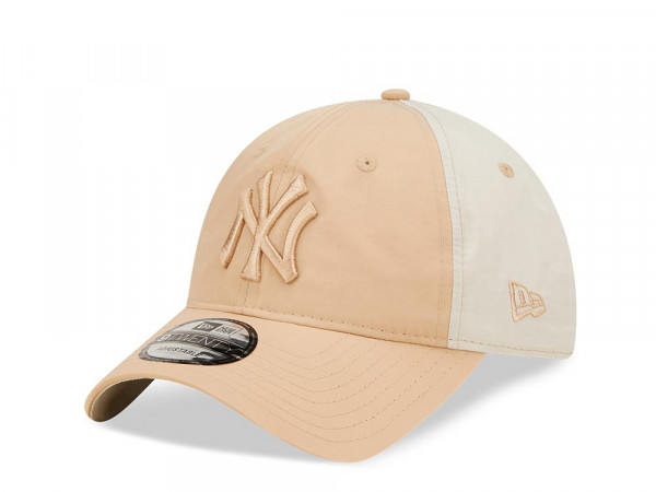 New Era New York Yankees Multi Texture Stone 9Twenty Strapback Cap