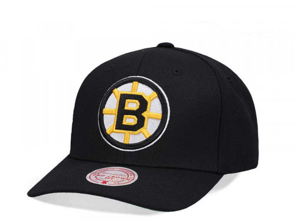 Mitchell & Ness Boston Bruins Team Ground 2.0 Pro Black Snapback Cap