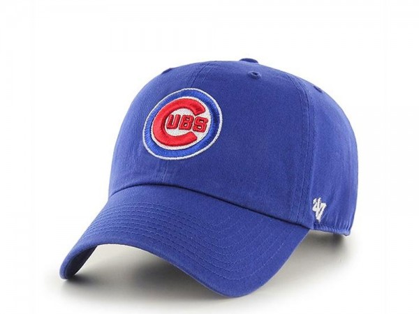 47Brand Chicago Cubs Classic Clean Up Strapback Cap