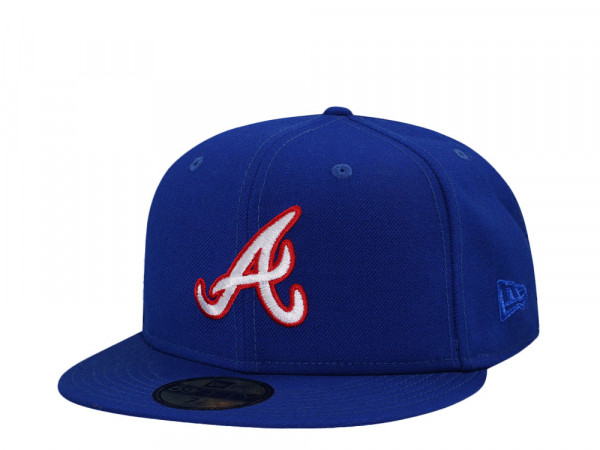 New Era Atlanta Braves Blue Classic Edition 59Fifty Fitted Cap