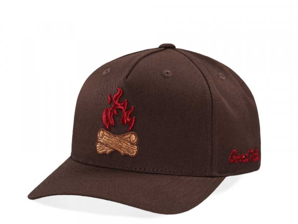 Good Hats Camp Fire Hazel Brown Edition Snapback Cap
