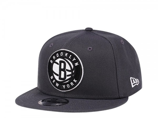 New Era Brooklyn Nets Dark Gray Edition 9Fifty Snapback Cap