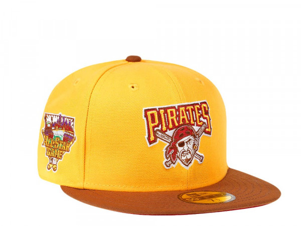 New Era Pittsburgh Pirates All Star Game 2006 Bourbon Two Tone Edition 59Fifty Fitted Cap