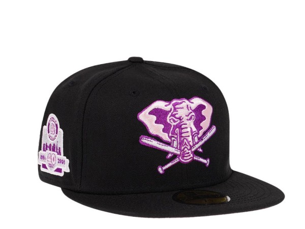 New Era Oakland Athletics 40th Anniversary Black and Pink Edition 59Fifty Fitted Cap