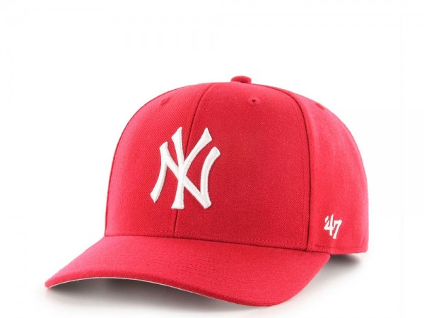 47Brand New York Yankees Red Cold Zone MVP DP Snapback Cap