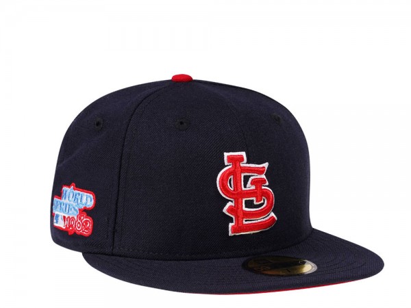 New Era St. Louis Cardinals World Series 1982 Navy and Red Edition 59Fifty Fitted Cap