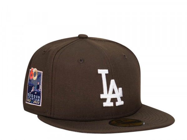 New Era Los Angeles Dodgers 60th Anniversary Chocolate Classic Edition 59Fifty Fitted Cap
