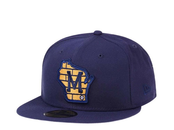 New Era Milwaukee Brewers Alternate Classic Edition 59Fifty Fitted Cap