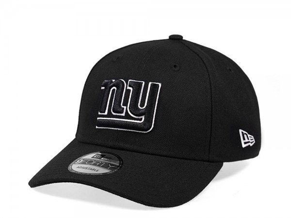 New Era New York Giants Black Edition 9Forty Strapback Cap