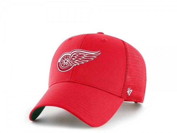 47Brand Detroit Red Wings Red Classic Trucker Snapback Cap