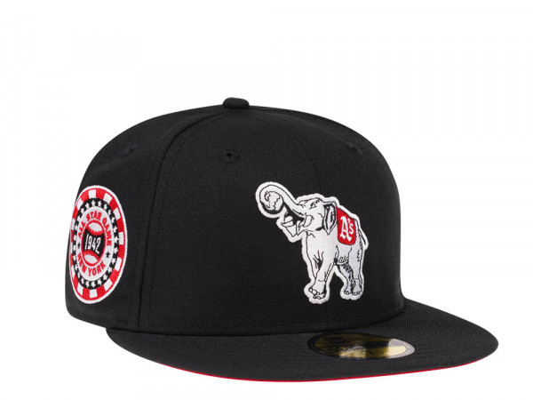 New Era Philadelphia Athletics All Star Game 1942 Black and Red Edition 59Fifty Fitted Cap