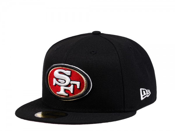 New Era San Francisco 49ers Black and Pink Edition 59Fifty Fitted Cap