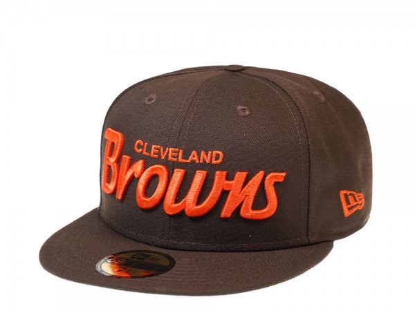 New Era Cleveland Browns All About Brown Edition 59Fifty Fitted Cap