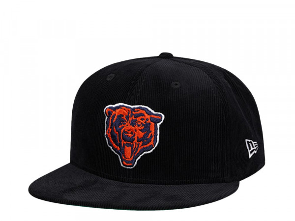 New Era Chicago Bears Black Corduroy Edition 9Fifty Snapback Cap