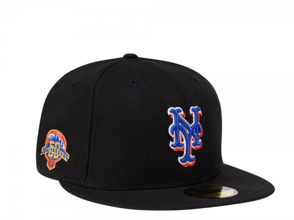 New Era New York Mets 50th Anniversary Black Edition 59Fifty Fitted Cap