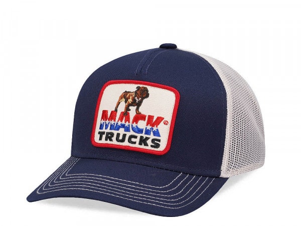 American Needle Mack Truck Twill Valin Patch Trucker Snapback Cap