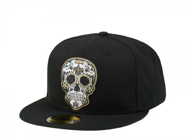 New Era New Orleans Saints Skull Edition 59Fifty Fitted Cap