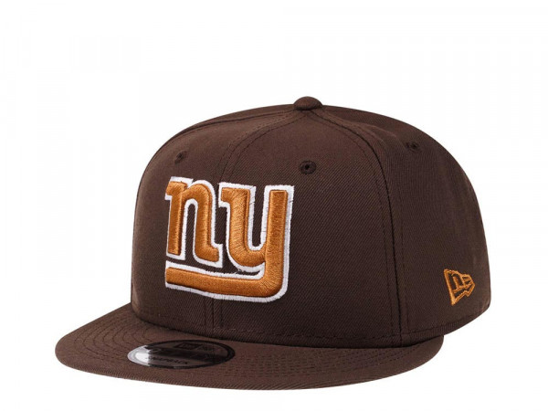 New Era New York Giants Brown Caramel Edition 9Fifty Snapback Cap