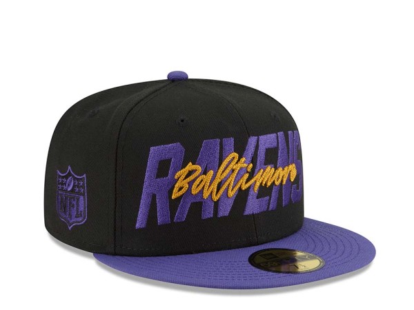 New Era Baltimore Ravens NFL Draft 22 59Fifty Fitted Cap