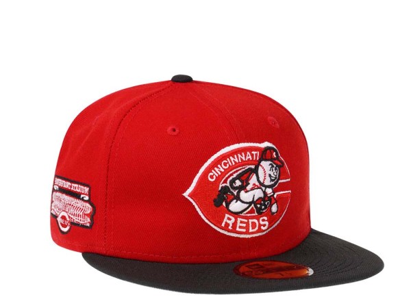 New Era Cincinnati Reds Riverfront Stadium Two Tone Prime Edition 59Fifty Fitted Cap