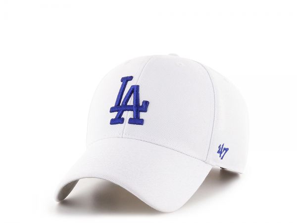 47Brand Los Angeles Dodgers White Classic Strapback Cap